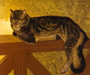 Summer, Cat on a Balustrade, 1909